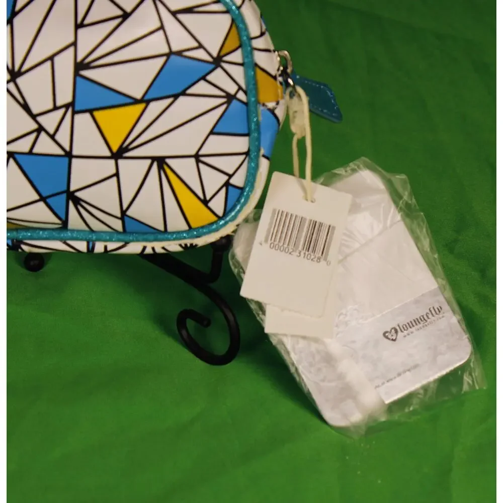 Loungefly Heart Logo Alice in Wonderland Makeup Pouch – Rare – NWT w/ Defects